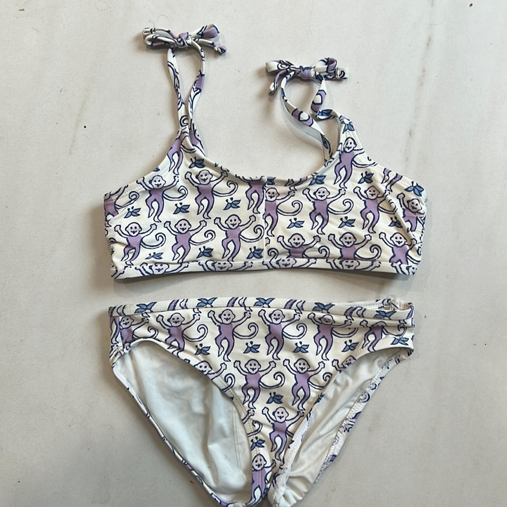 Girls Roberta Roller Rabbit two piece bathing suit